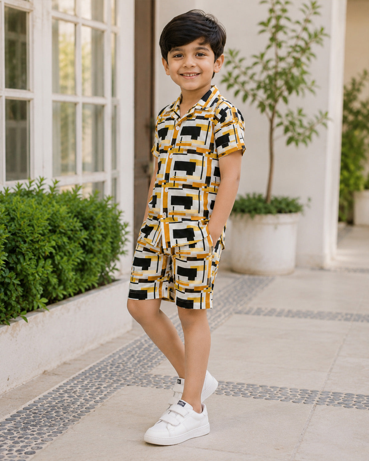 Modern Mosaic Co-Ord Set