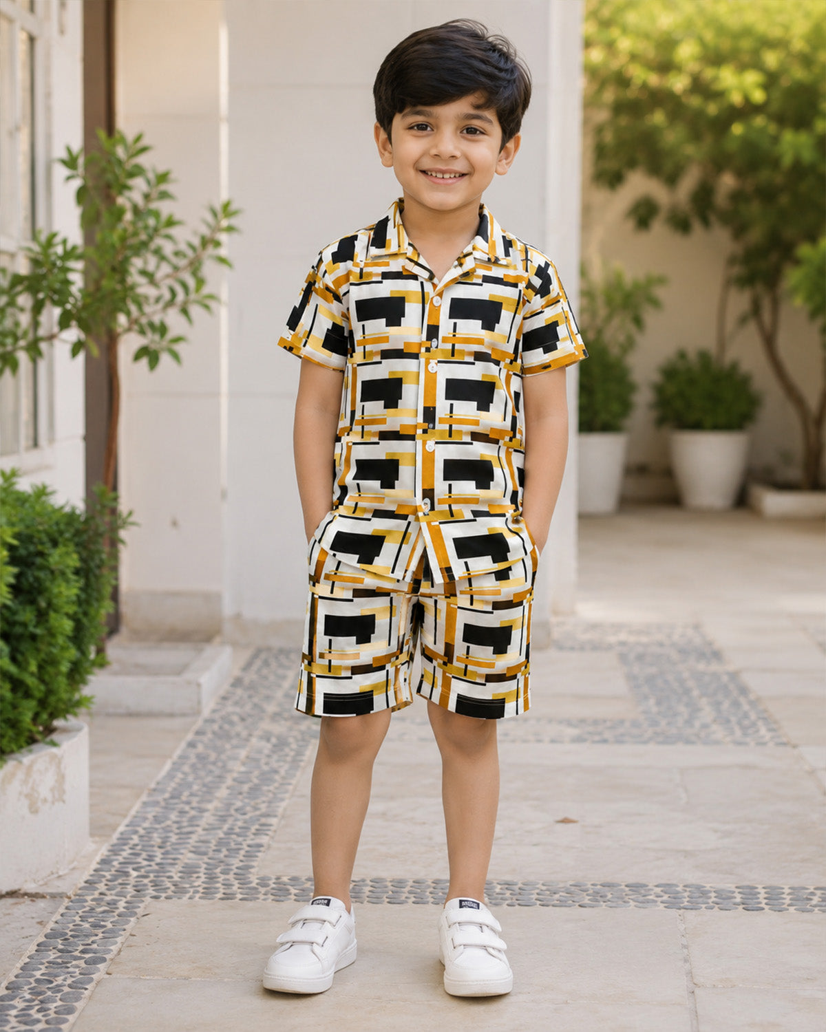 Modern Mosaic Co-Ord Set