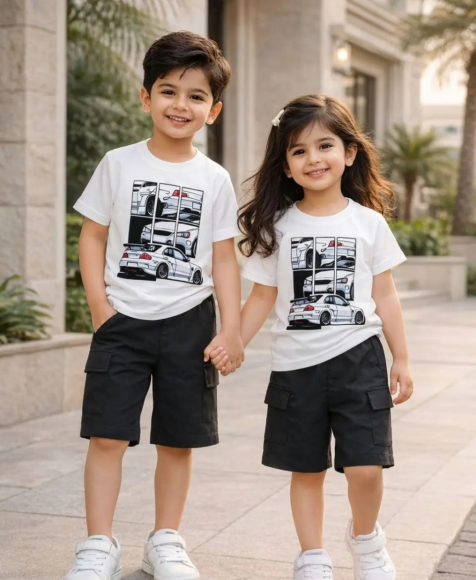 Midnight Street Racer Kids Suit Set