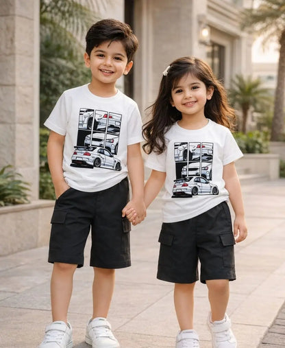 Midnight Street Racer Kids Suit Set