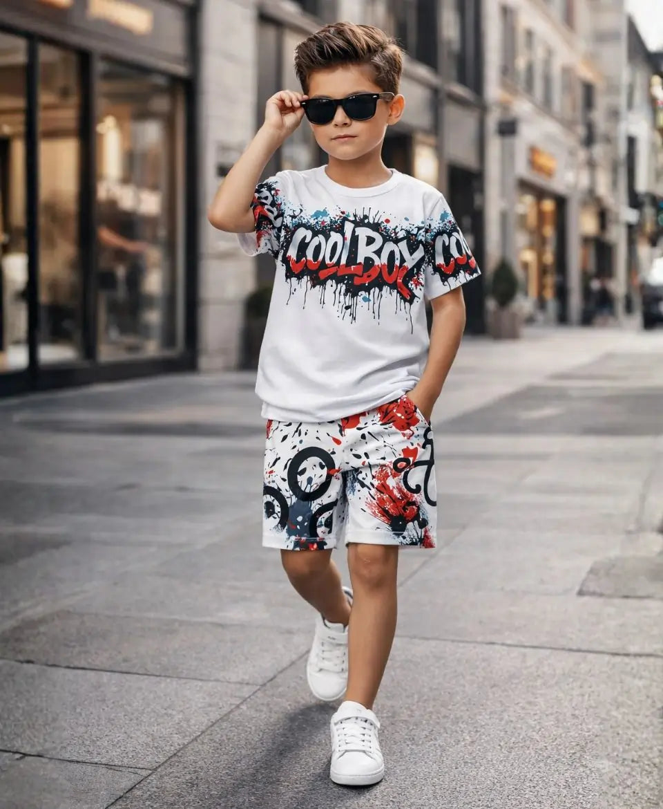 Cool Boy Splash Suit Set