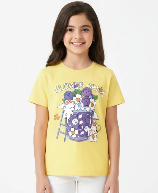 Flower Drink T-Shirt