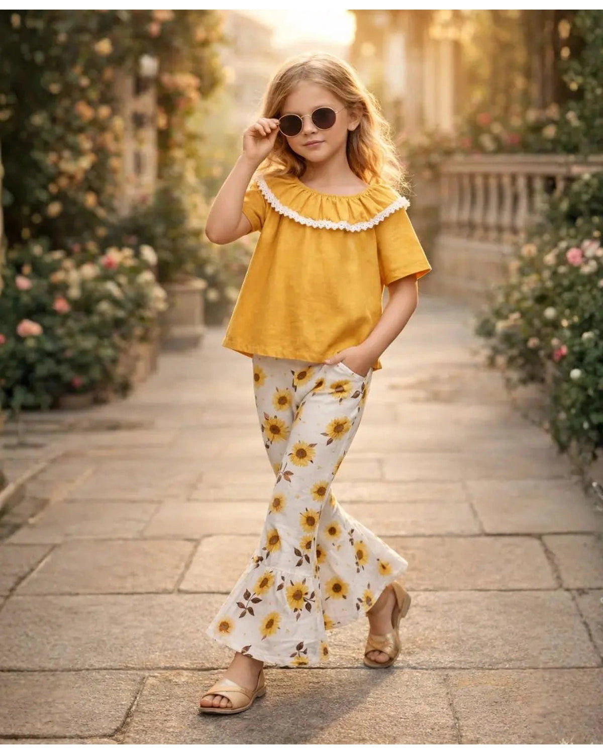 Sunflower Bloom Suit Set
