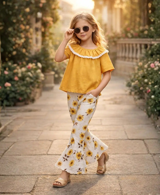 Sunflower Bloom Suit Set