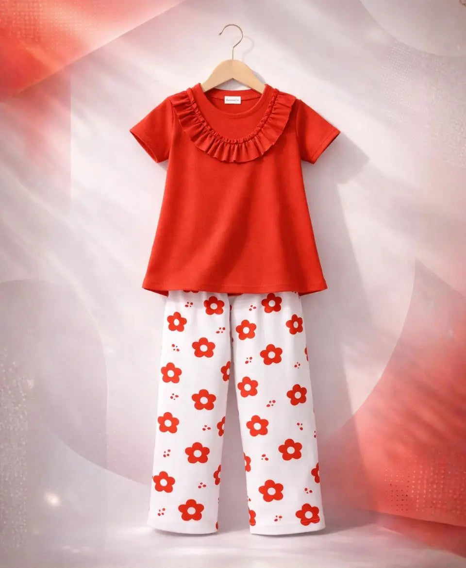 Floral Bloom Summer Suit Set