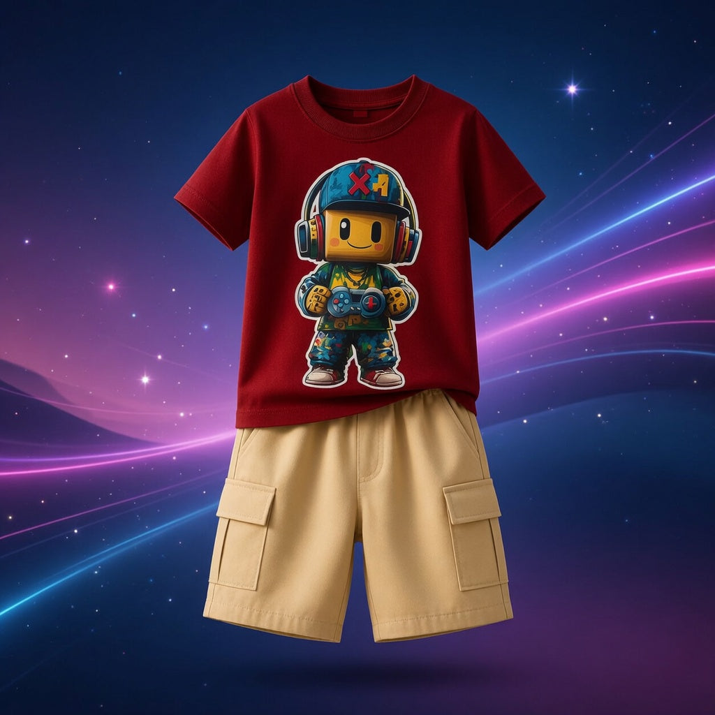 Gamer Hero Graphic Set