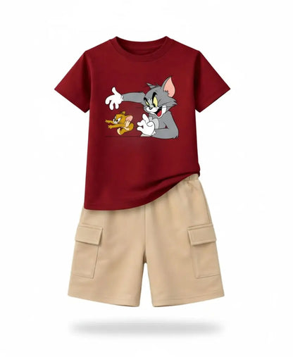 Tom & Jerry Adventure Summer Suit Set