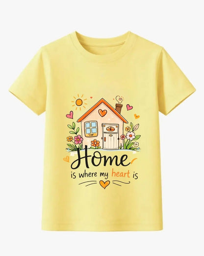 Home Heart Girls T-Shirt
