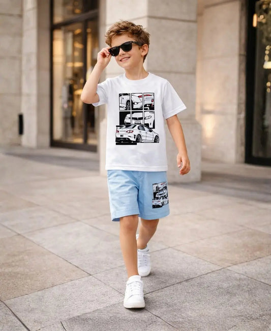 Speed Drive Car Summer Suit Set