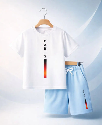 Paris Gradient Summer Suit Set