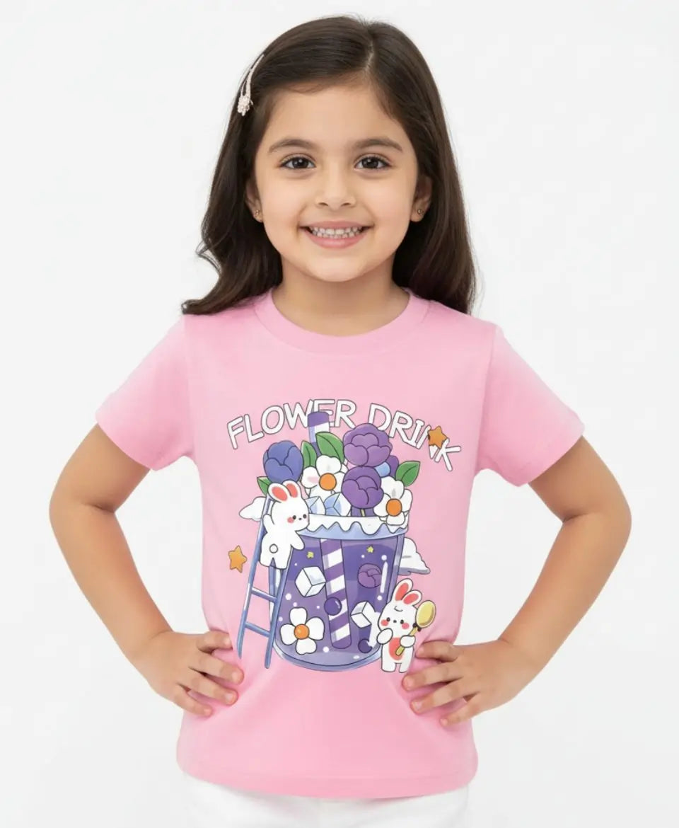 Flower Drink T-Shirt