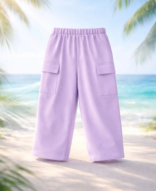 Lavender Cargo Pocket Trouser