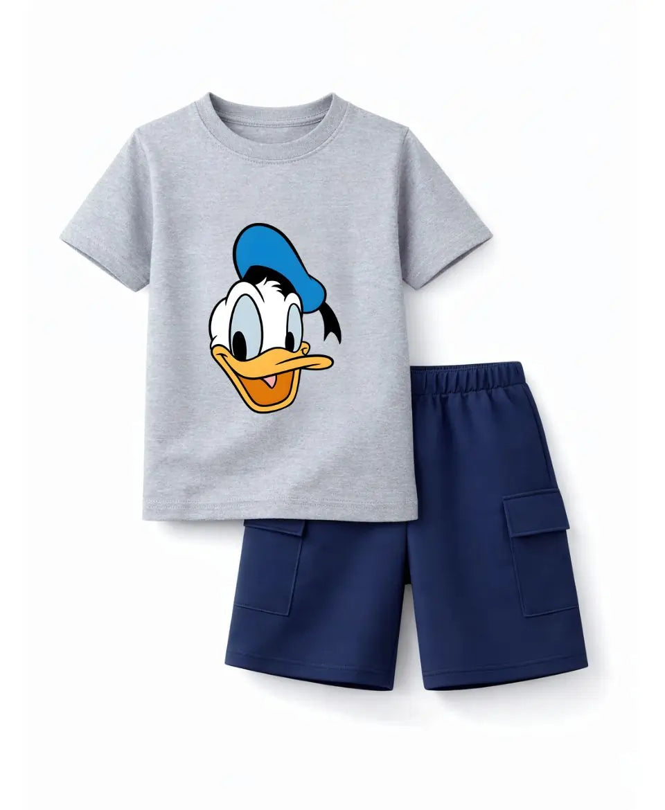 Happy Duck Face Kids Suit Set