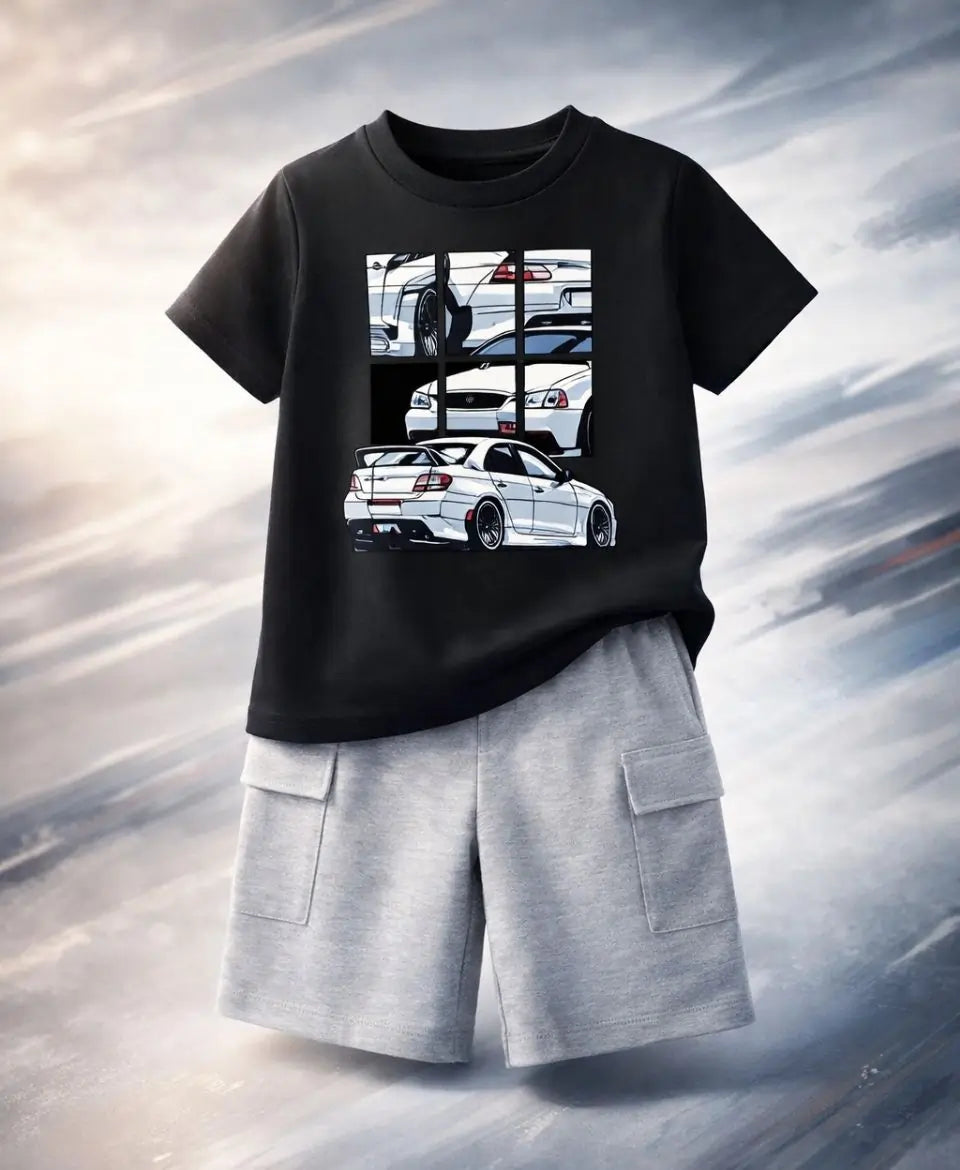 Street Racer Panel Kids Suit Set