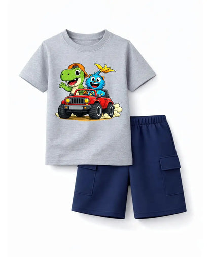 Dino Jeep Adventure Suit Set