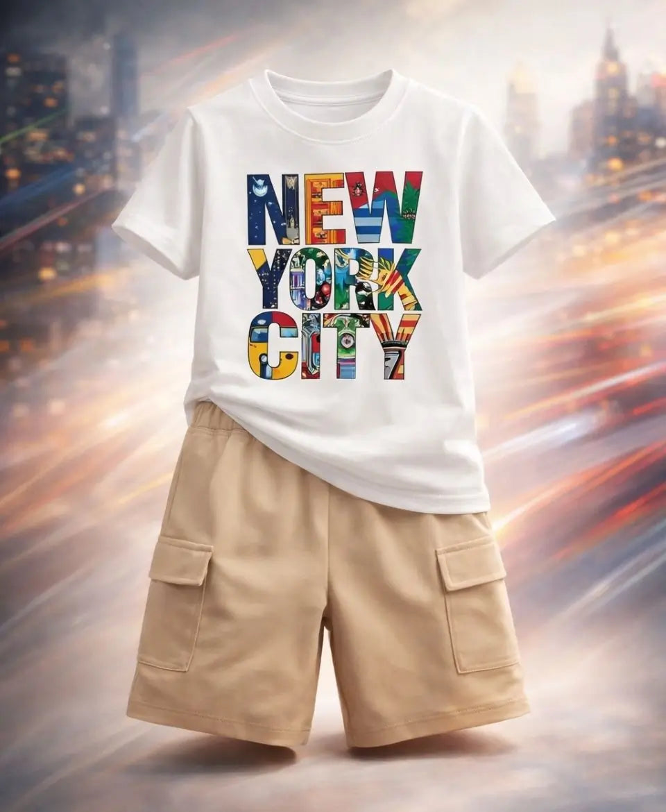 New York City Classic Kids Suit Set
