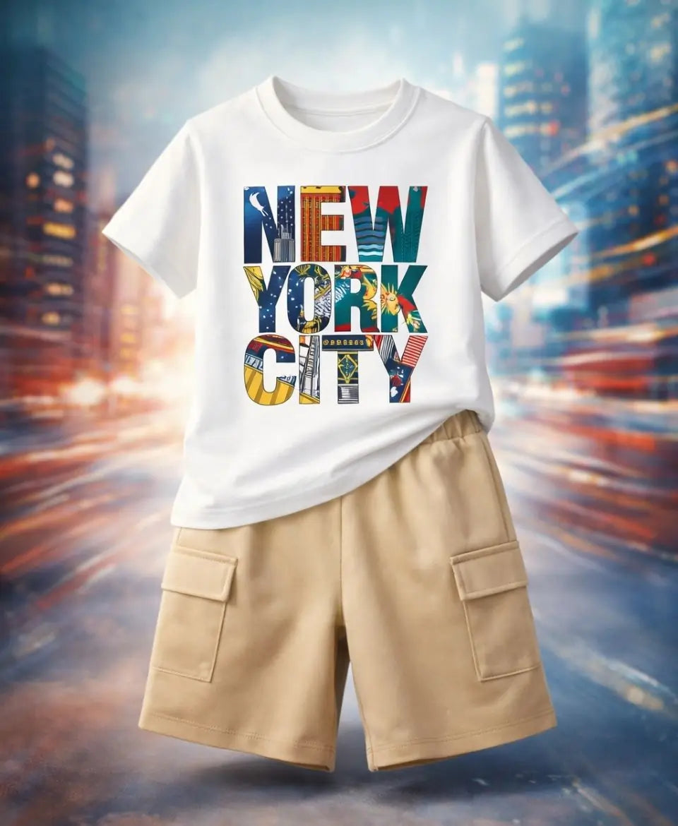 New York City Classic Kids Suit Set