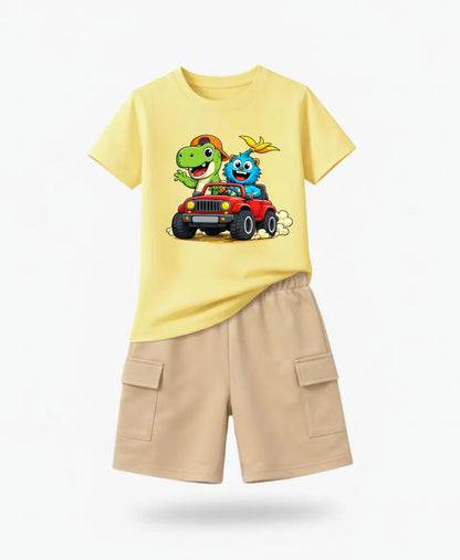Dino Jeep Adventure Suit Set