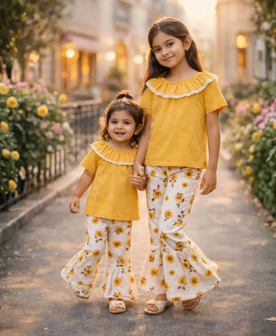 Sunflower Bloom Suit Set