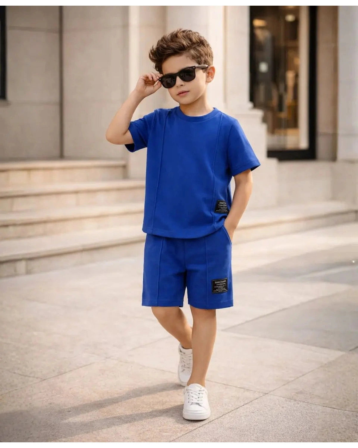 Classic Blue Suit Set