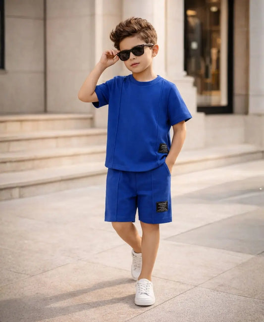 Classic Blue Suit Set