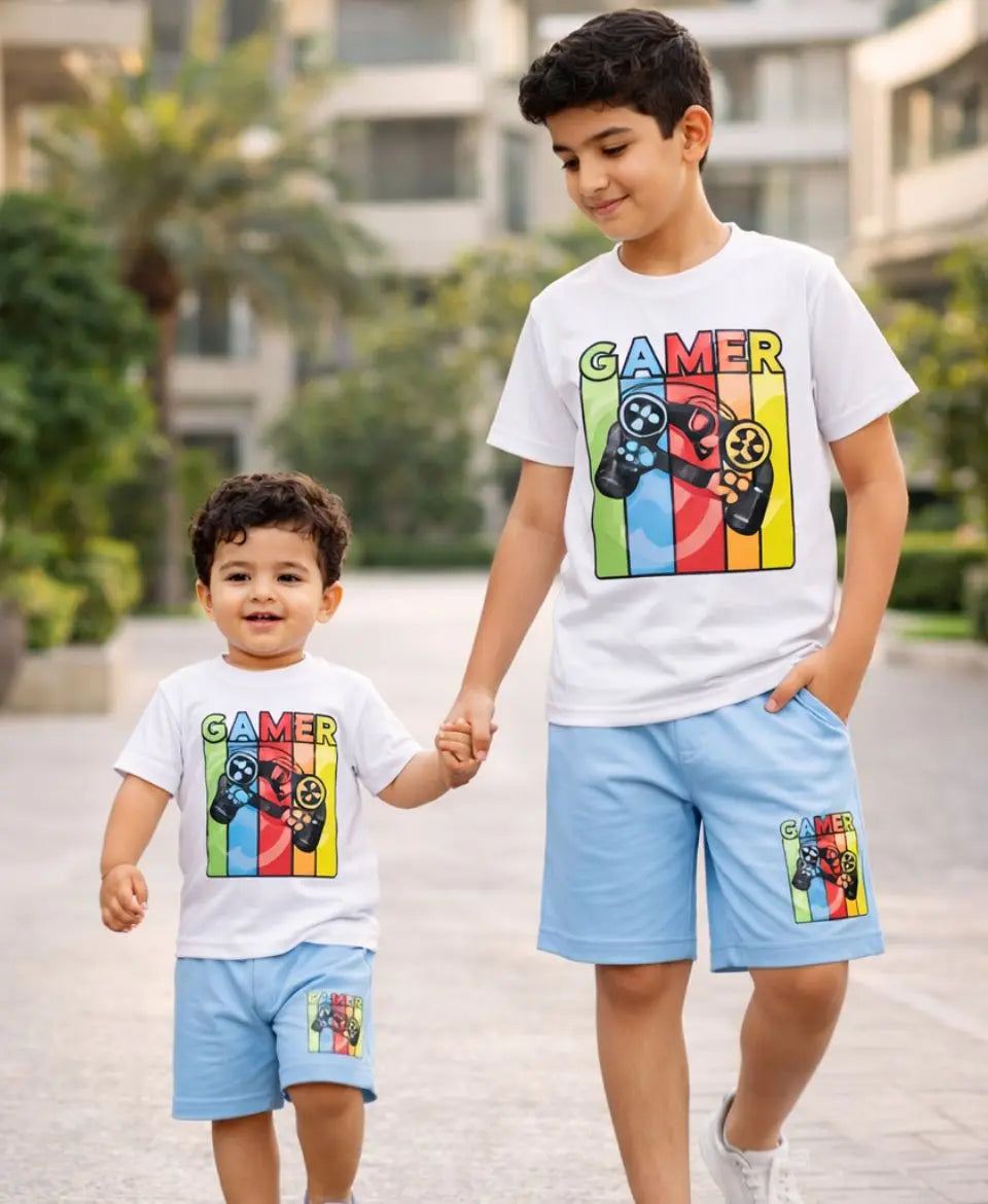 Retro Gamer Summer Suit Set