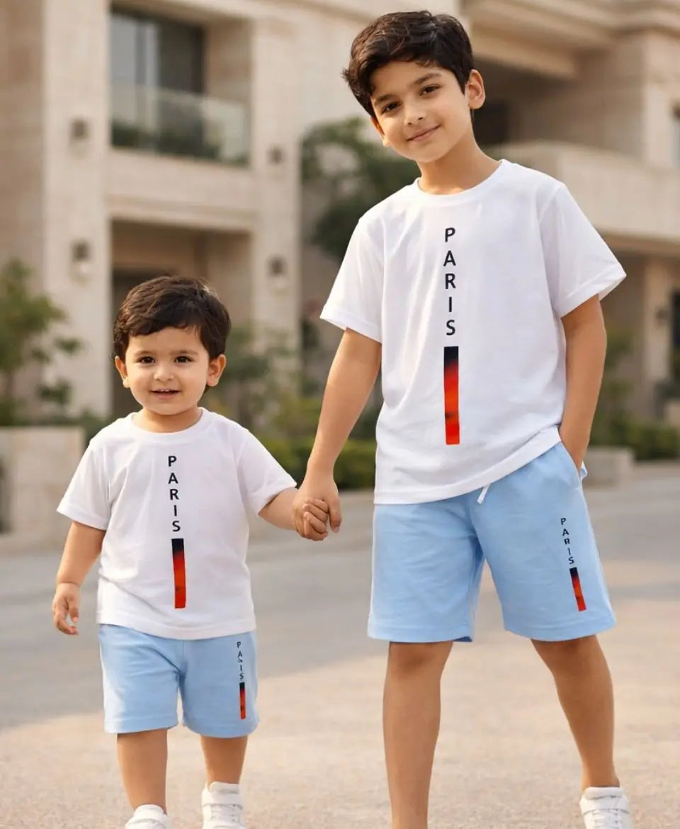 Paris Gradient Summer Suit Set