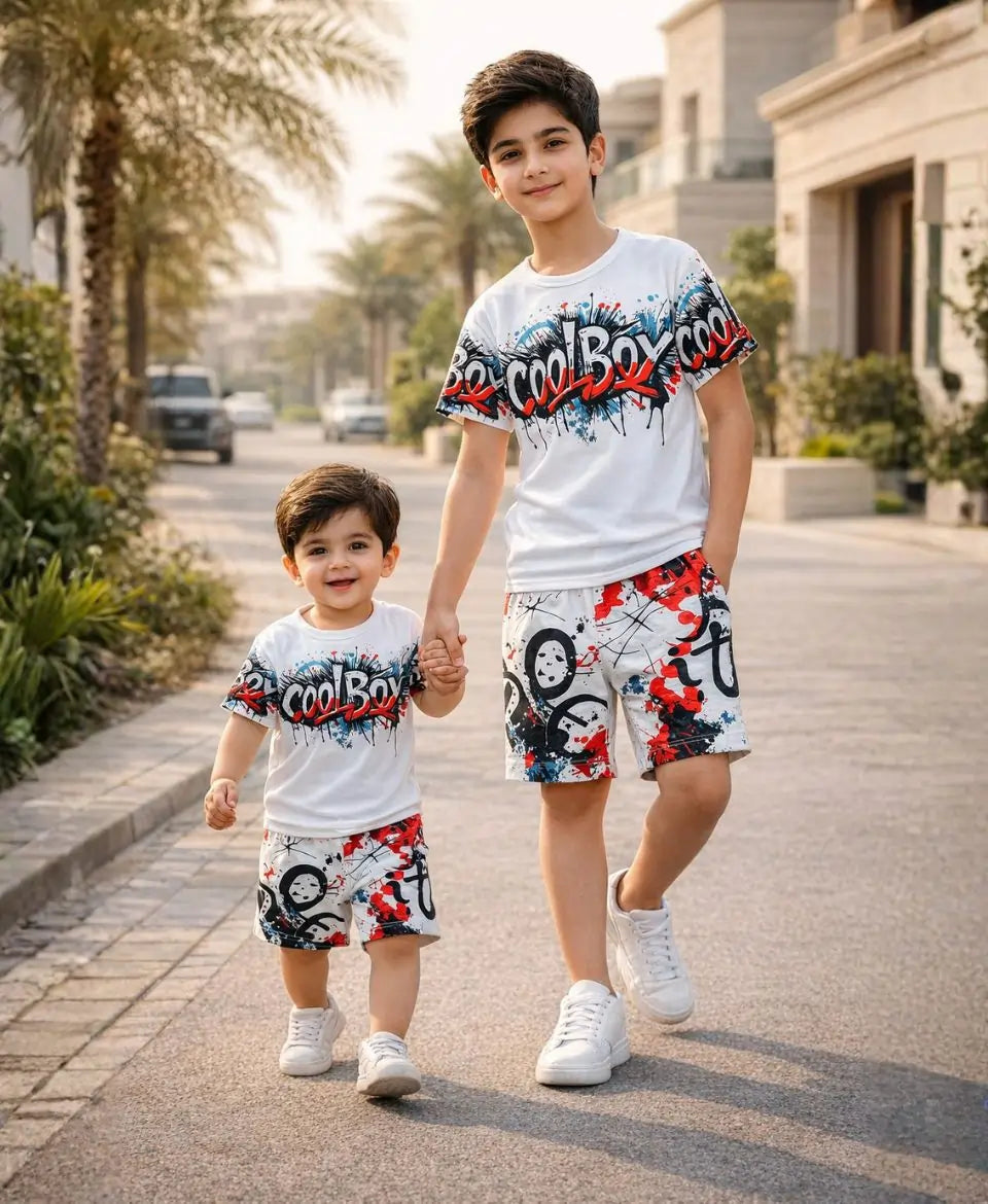 Cool Boy Splash Suit Set
