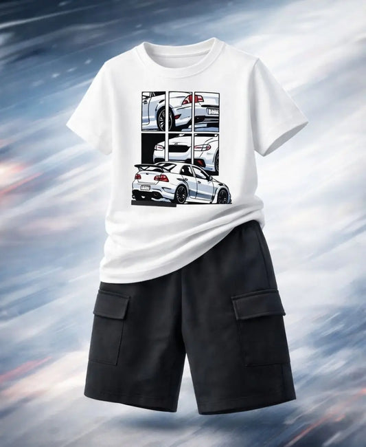 Midnight Street Racer Kids Suit Set