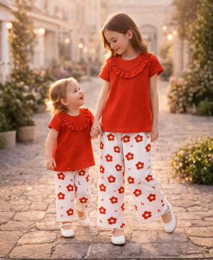 Floral Bloom Summer Suit Set