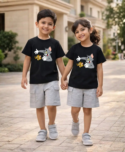Tom & Jerry Graphic Summer Suit Set