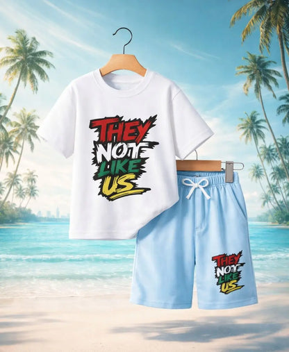 They Not Like Us Summer Suit Set