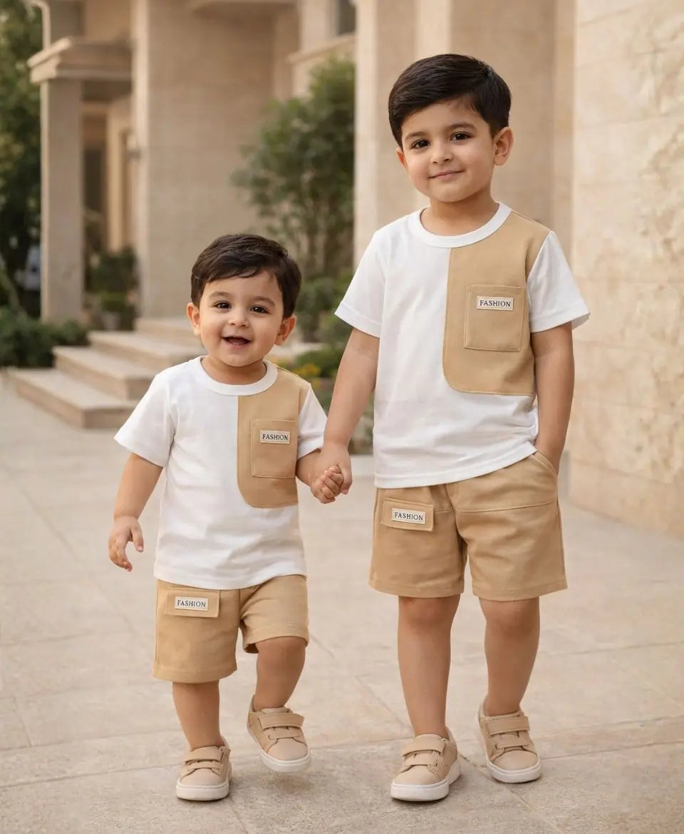 Fashion Pocket Suit Set