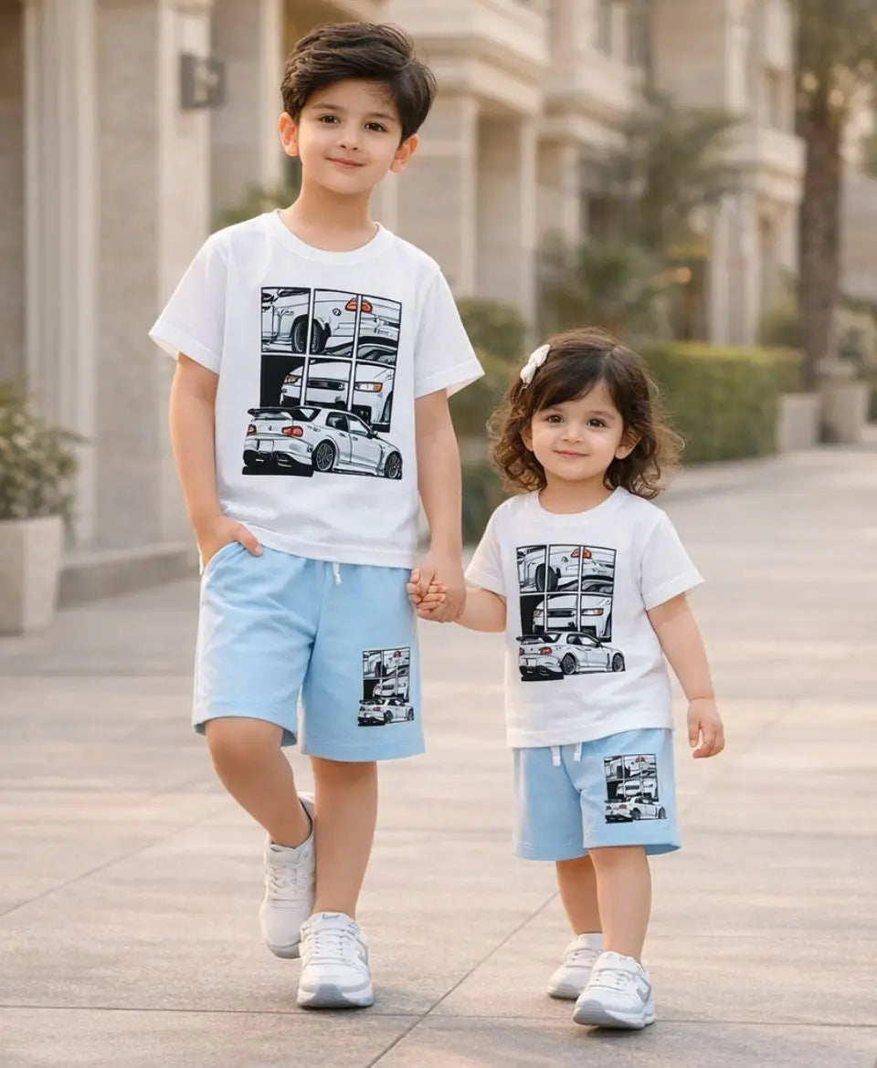 Speed Drive Car Summer Suit Set