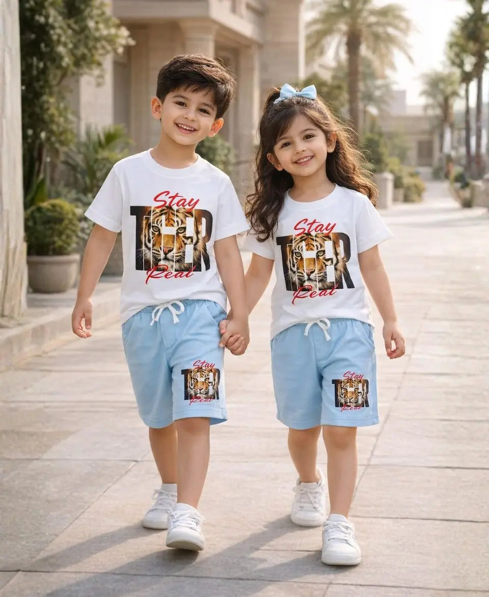 Stay Tiger Premium Summer Suit Set