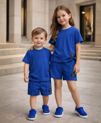 Classic Blue Suit Set