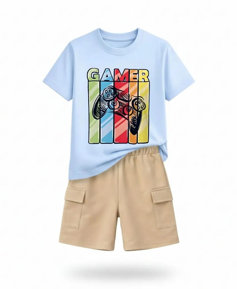 Retro Gamer Vibes Suit Set