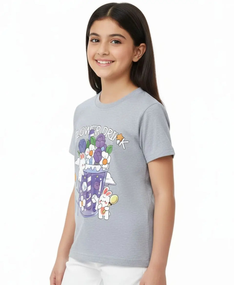 Flower Drink T-Shirt