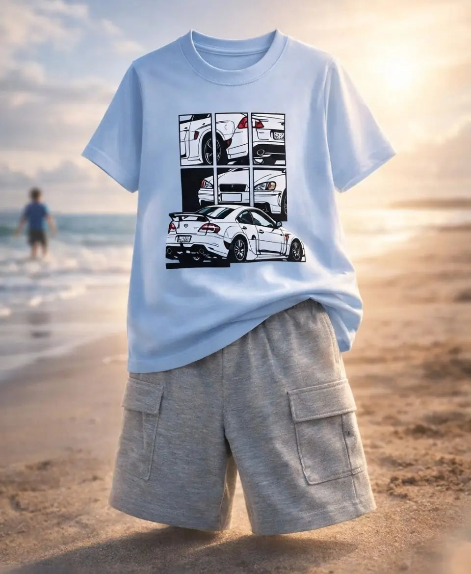 Street Racer Panel Kids Suit Set