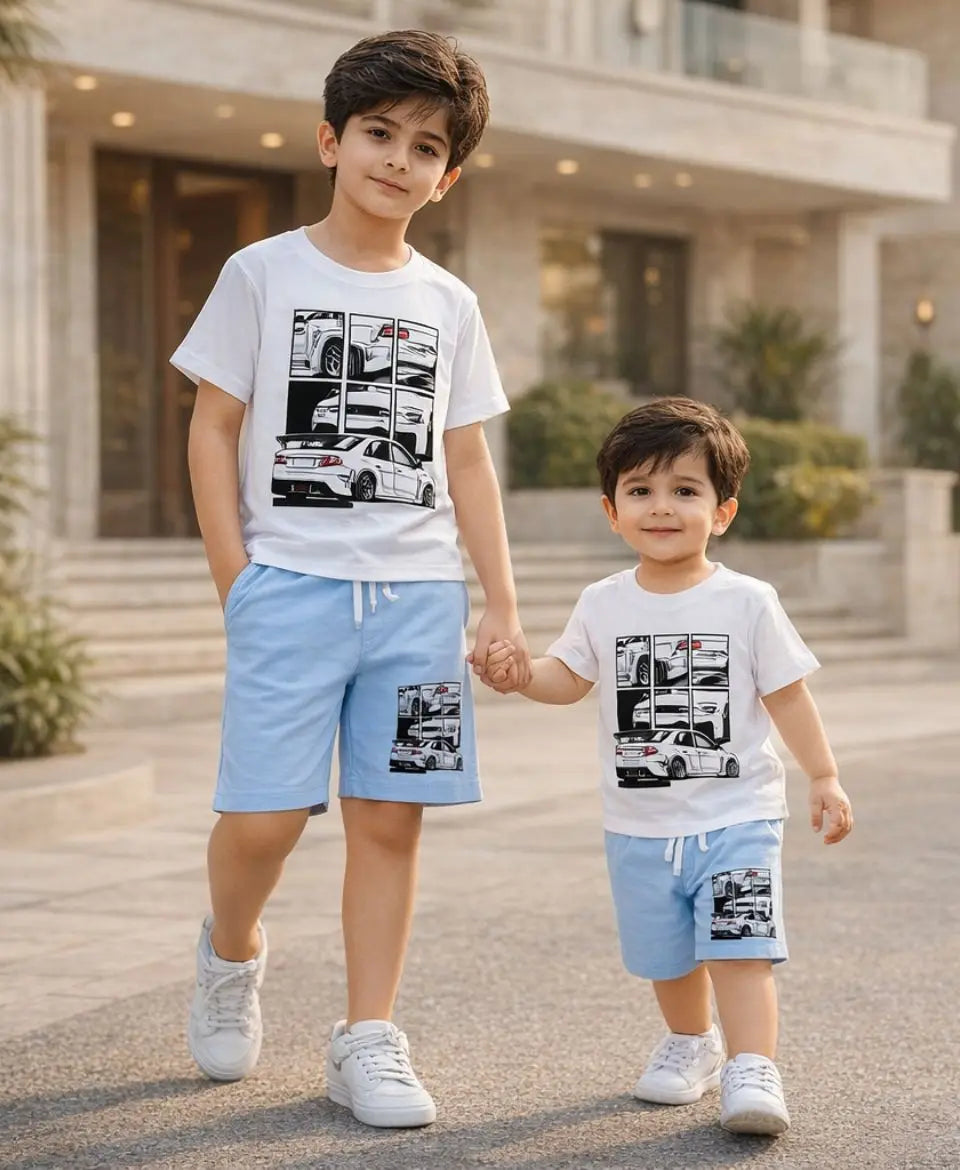 Speed Drive Car Summer Suit Set