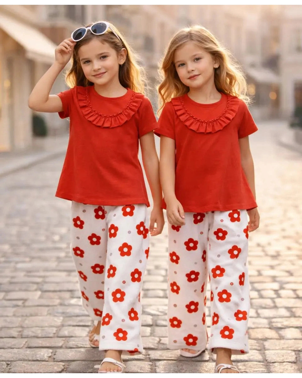 Floral Bloom Summer Suit Set