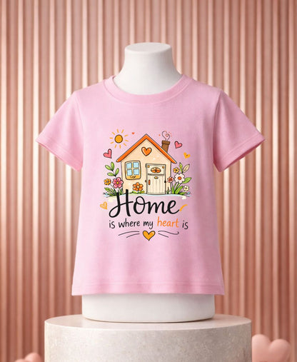 Home Heart Girls T-Shirt