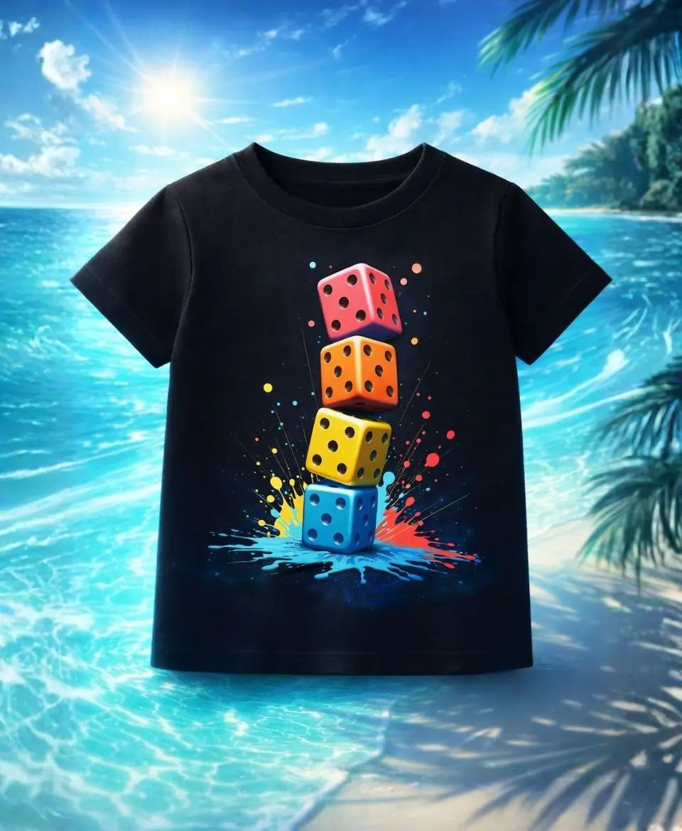 Color Dice Stack T-Shirt