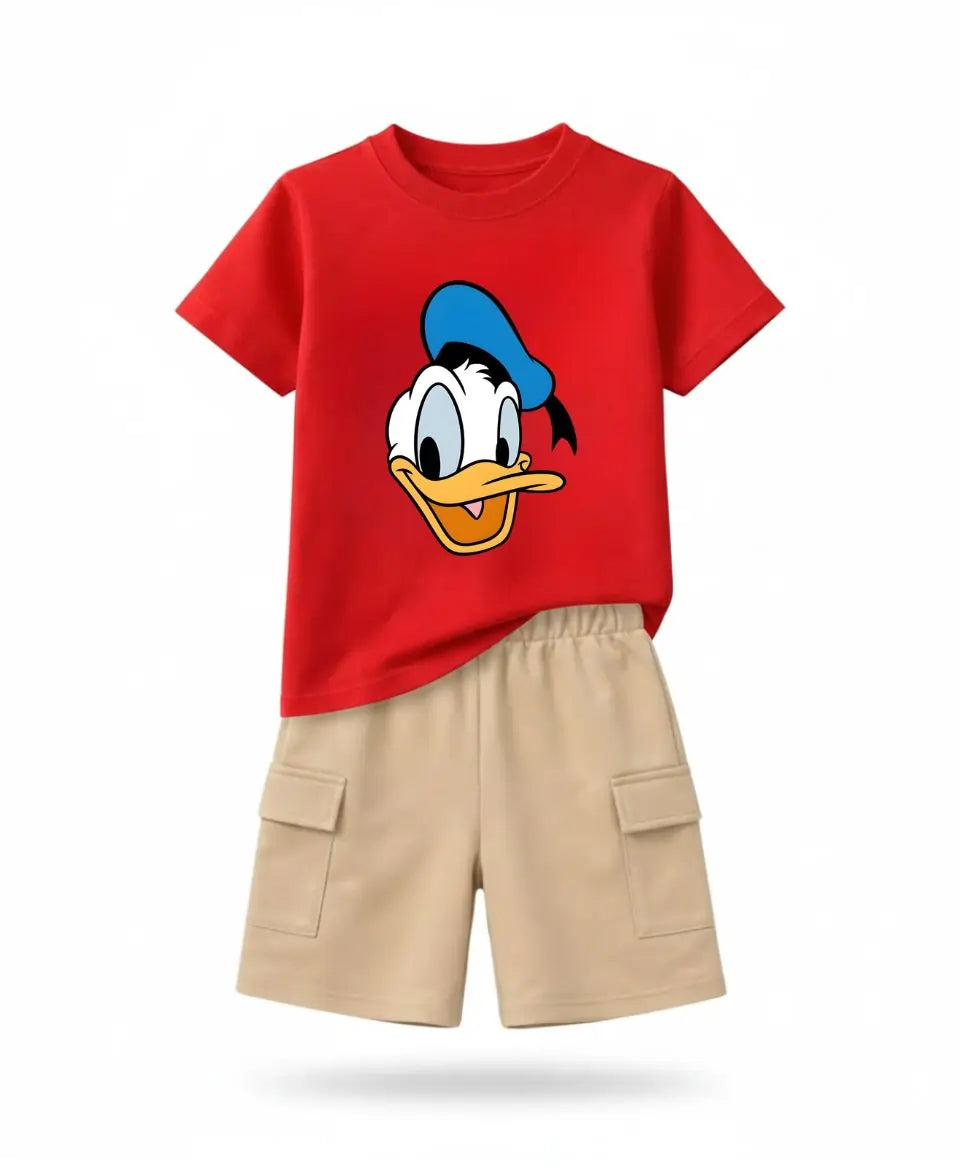 Happy Duck Face Kids Suit Set