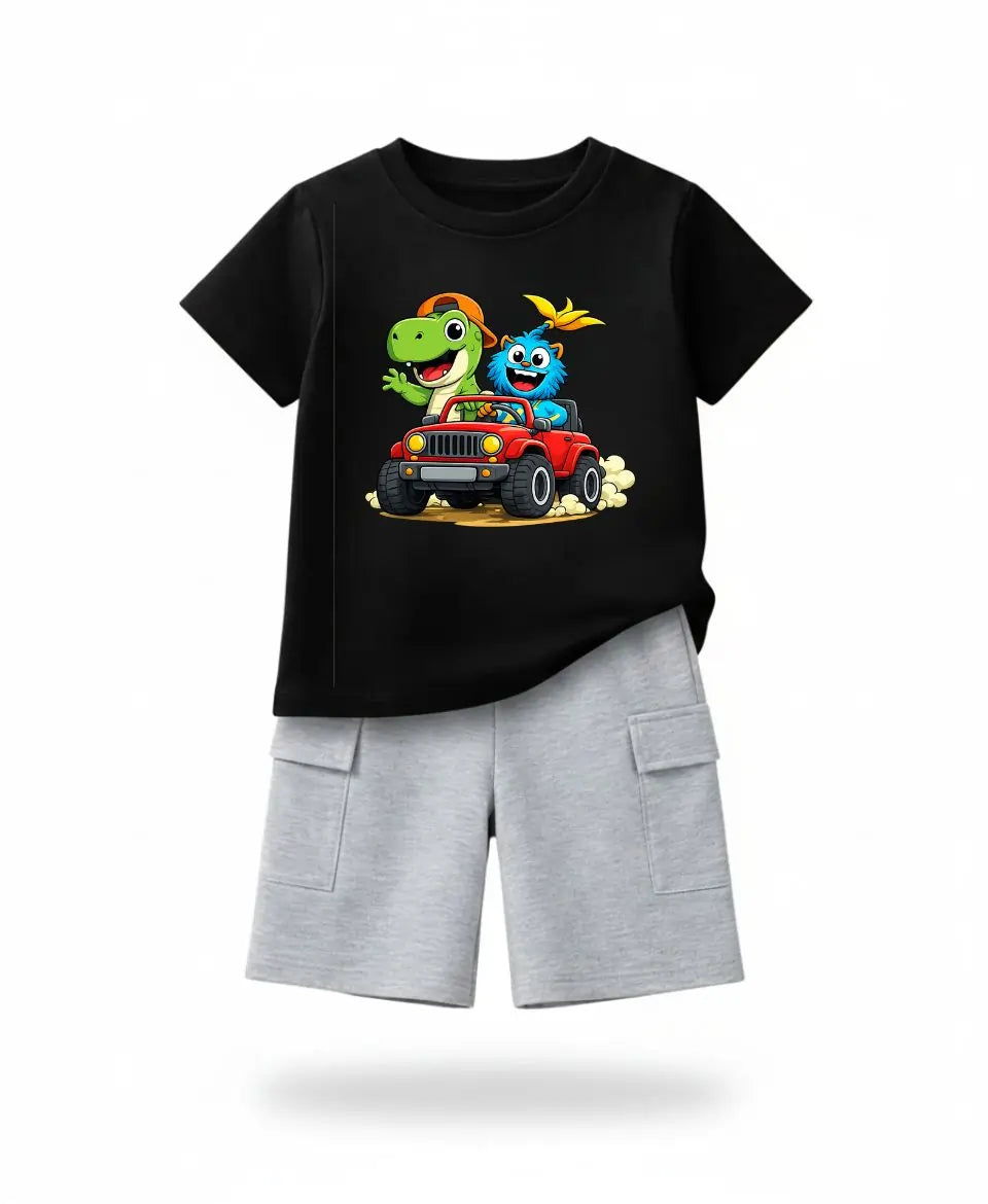 Dino Jeep Adventure Suit Set