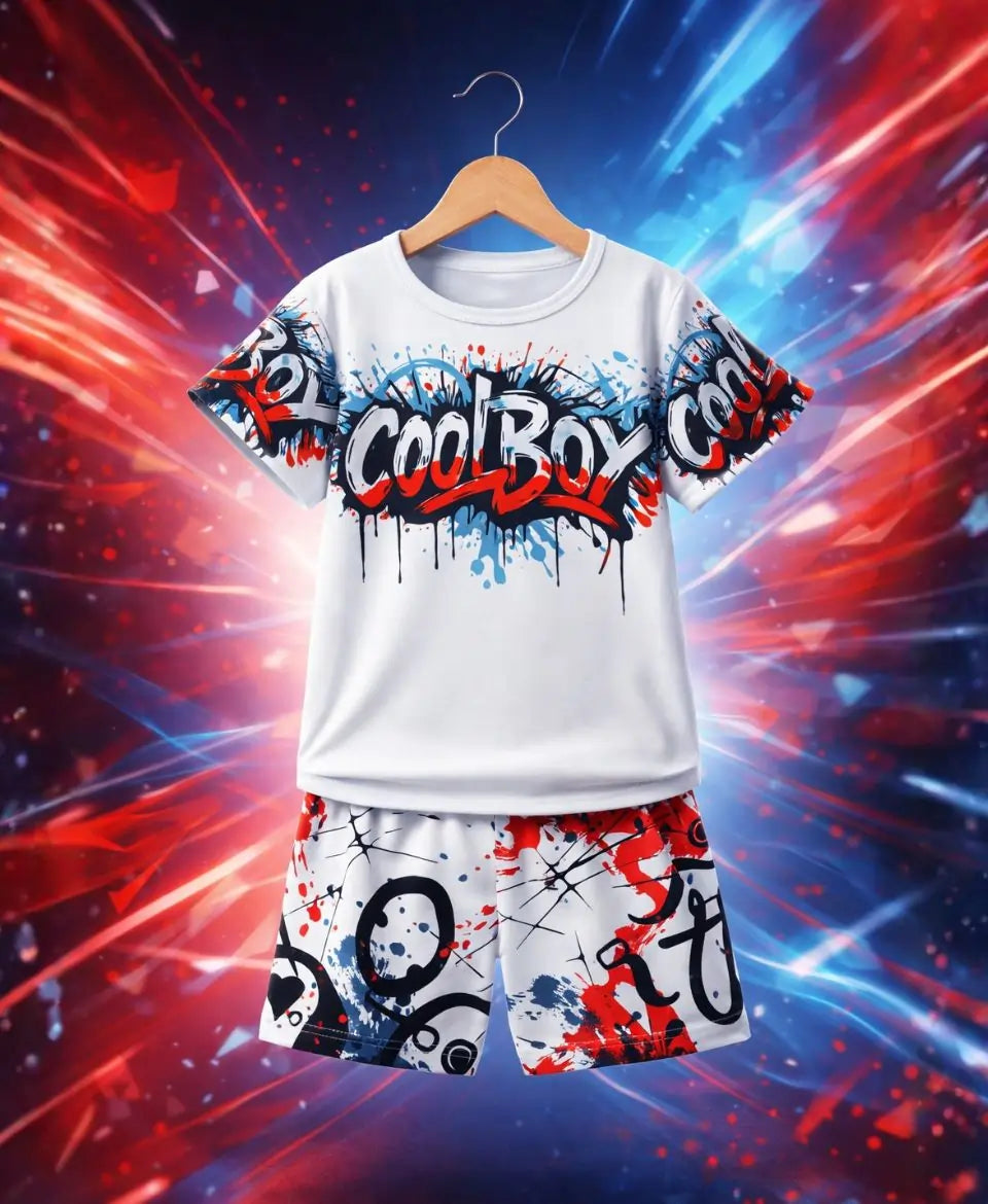 Cool Boy Splash Suit Set