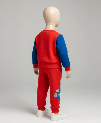 Boys Fleece Sweatshirt & Trouser Set – Red PAW Patrol Winter Outfit