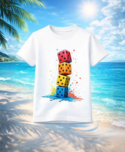 Color Dice Stack T-Shirt