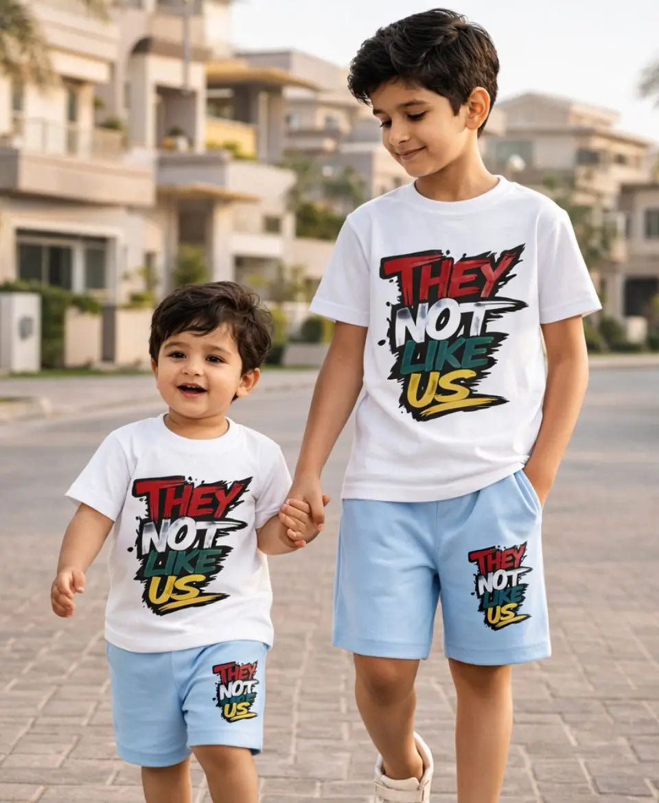 They Not Like Us Summer Suit Set