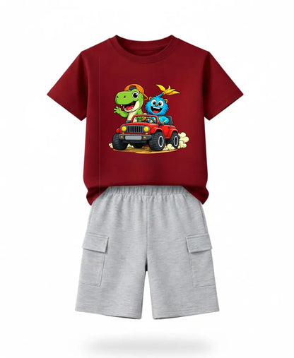 Dino Jeep Adventure Suit Set